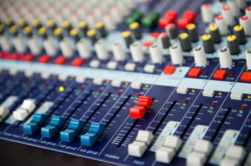 sound mixer control