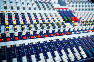 sound mixer control