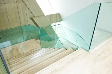 Printed kitchen splashbacks Stairs marble stairs