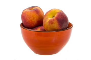 Bright ripe peaches