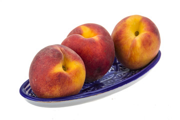 Bright ripe peaches