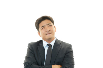 疲れたビジネスマン