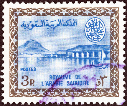 Wadi Hanifa Dam, Near Riyadh (Saudi Arabia 1960)