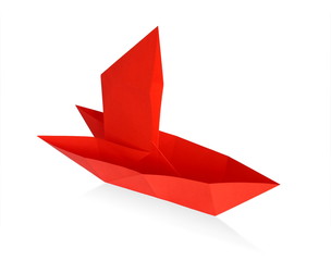 origami boat