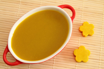 Pumpkin soup.