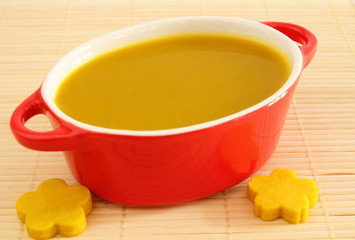 Pumpkin soup.