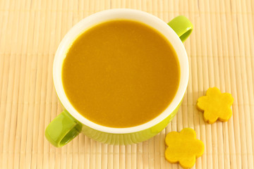 Pumpkin soup.
