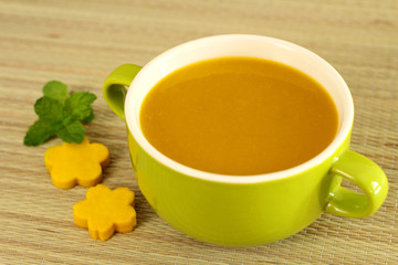 Pumpkin soup.