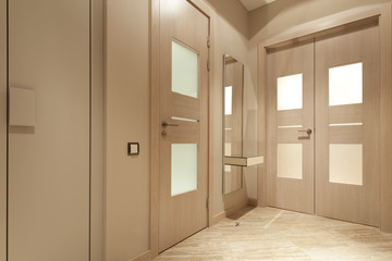 Interior of designer corridor