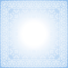 Floral border, frieze, frame