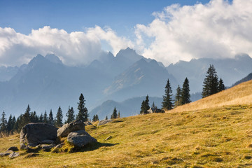 mountain landscape, Tatry, Poland © dziewul