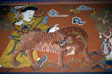 Tiger, Paro, Bhutan