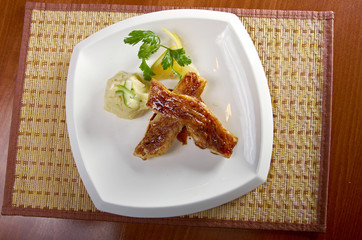 fried in flour codfish