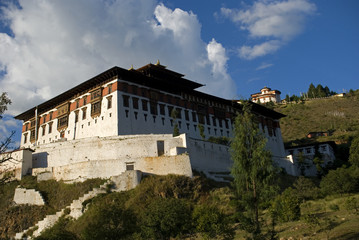 Fototapeta na wymiar Paro Dzong, Bhutan