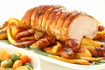 roast turkey rolled breast