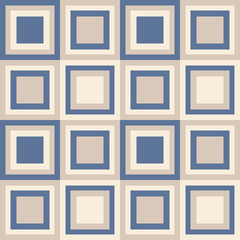 Fashion abstract pattern with squares