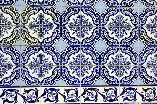 Azulejo in Porto, Portugal