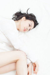 Fototapeta premium リラックスする女性