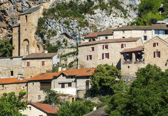 Fototapeta premium Peyre, old village near Millau