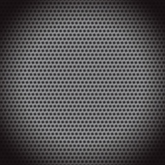 Abstract dotted black metal background