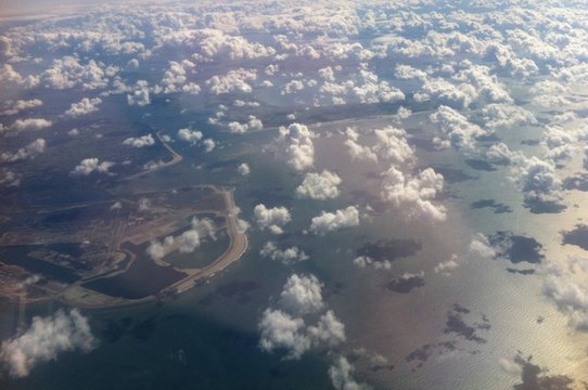 From above