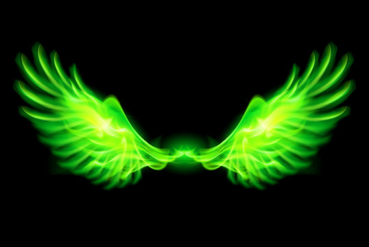 Glowing Angel Wings Изображения: просматривайте стоковые фотографии, векторные и