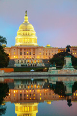 Fototapeta premium United States Capitol building in Washington, DC