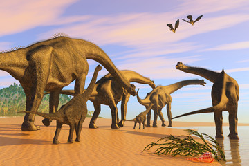 Brachiosaurus Beach