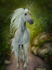White Unicorn © Catmando