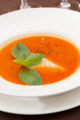 fresh tomato soup