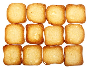 rusks bread toast biscuits, diet food background