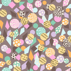 abstract spots ~ seamless background