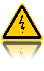 high voltage danger sign
