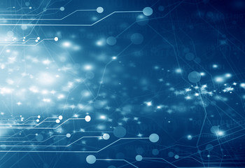 Obraz premium technology background