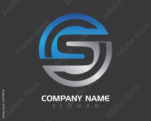 "Circle S Logo 1" Stock image and royalty-free vector files on Fotolia