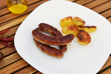 meat sausages