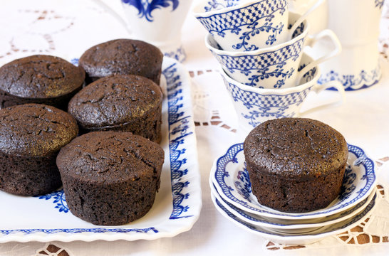 Extra black muffins