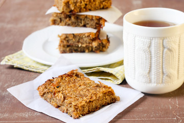 Apple flapjacks