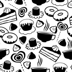 Sweet seamless pattern