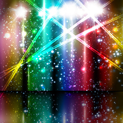 spotlight vector background design