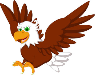 Cute Eagle cartoon