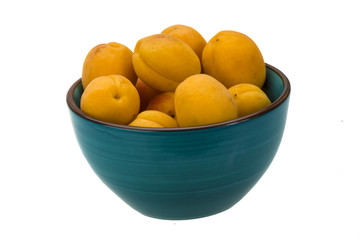 Yellow apricots