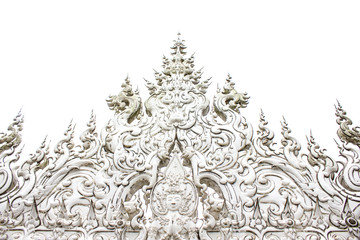 Buddha image at Wat Rong Khun in Chiang Rai, Thailand
