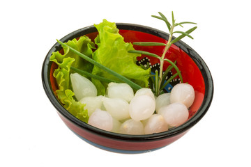 Small marinated onion