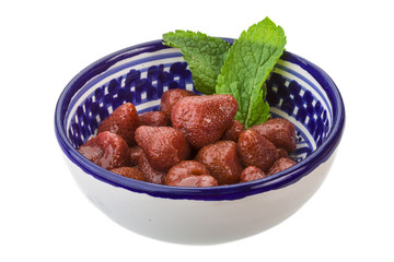 Marinated strawberry