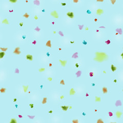 Colorful spotted background.