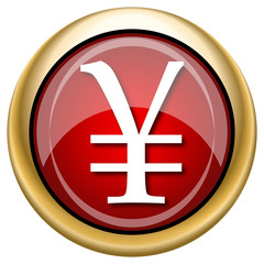 Obraz premium Yen icon