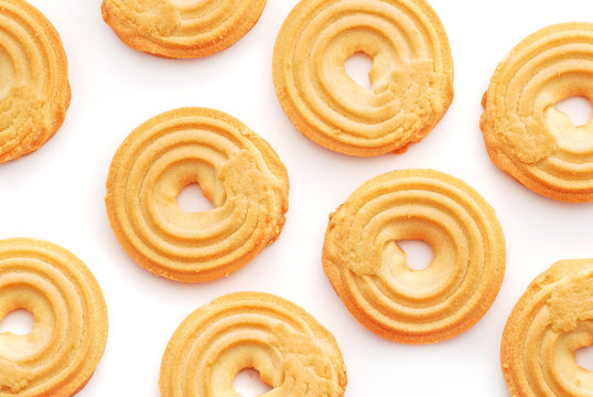butter biscuits background