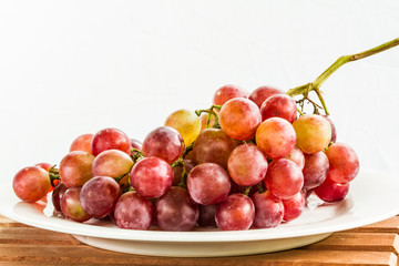 Naklejka na ściany i meble closeup and isolated grape