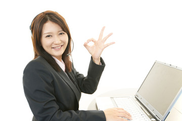 ＯＫサインのオペレーター